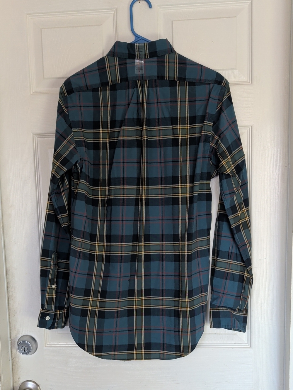 Polo Ralph Lauren Shirt Mens M Plaid 100% Cotton Button Down NWT Long Sleeve - Picture 9 of 10